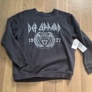 Def leopard The Vinyl Icons Sweatshirt from Nordstrom NWT XS